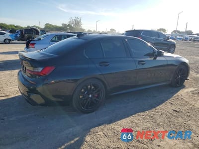 Trzecie zdjęcie samochodu z tyłu: 2021 BMW M340I VIN:3MW5U7J03M8B52056 - miniatura