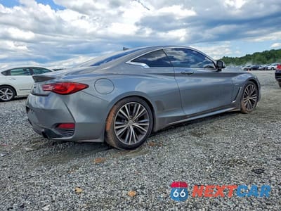 Trzecie zdjęcie samochodu z tyłu: 2017 INFINITI Q60 3.0T PREMIUM VIN:JN1EV7EK1HM360475 - miniatura