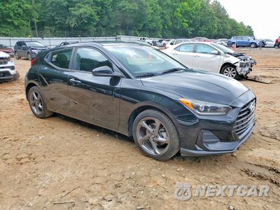 Czwarte zdjęcie samochodu z boku: 2019 HYUNDAI VELOSTER 2.0L VIN:KMHTG6AF9KU006224 - miniatura