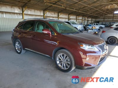 Czwarte zdjęcie samochodu z boku: 2015 LEXUS RX 350 BASE VIN:2T2ZK1BA9FC208076 - miniatura