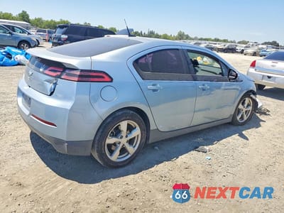Trzecie zdjęcie samochodu z tyłu: 2013 CHEVROLET VOLT VIN:1G1RF6E4XDU147244 - miniatura