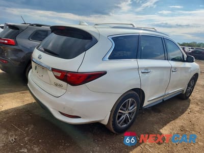 Trzecie zdjęcie samochodu z tyłu: 2018 INFINITI QX60 BASE VIN:5N1DL0MM6JC502139 - miniatura