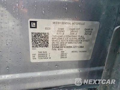 Zdjęcie 12 z 12 samochodu: 2019 CHEVROLET TRAVERSE LS VIN:1GNERFKW9KJ271384 - miniatura