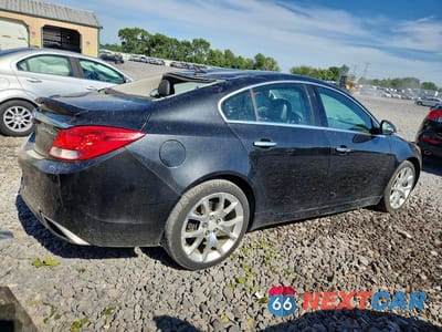 Trzecie zdjęcie samochodu z tyłu: 2013 BUICK REGAL GS VIN:2G4GV5GV8D9172721 - miniatura