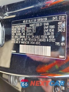 Zdjęcie 13 z 13 samochodu: 2021 VOLVO XC40 T5 MOMENTUM VIN:YV4162UK2M2407030 - miniatura