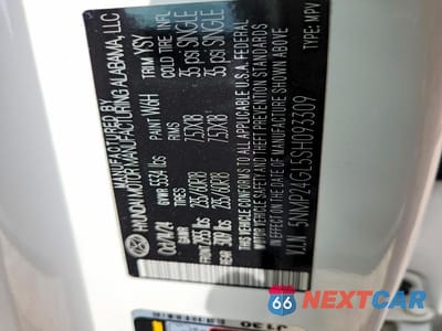 Zdjęcie 13 z 13 samochodu: 2025 HYUNDAI SANTA FE SEL VIN:5NMP24GL5SH093309 - miniatura