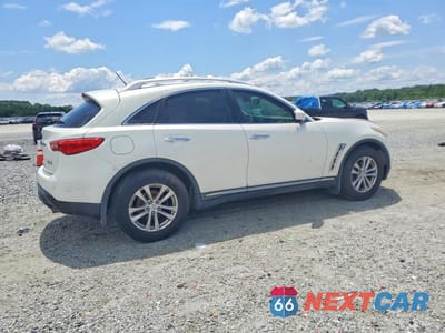 Trzecie zdjęcie samochodu z tyłu: 2012 INFINITI FX35 BASE VIN:JN8AS1MU4CM121052 - miniatura