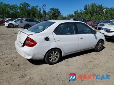 Trzecie zdjęcie samochodu z tyłu: 2002 TOYOTA PRIUS BASE VIN:JT2BK12U220068272 - miniatura