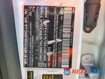Zdjęcie 13 z 13 samochodu: 2016 MERCEDES-BENZ GLE 350 VIN:4JGDA5JB3GA788686 - miniatura