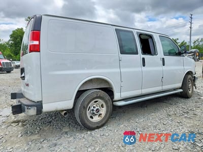 Trzecie zdjęcie samochodu z tyłu: 2025 GMC SAVANA G2500 VIN:1GTW7AFP6S1169405 - miniatura