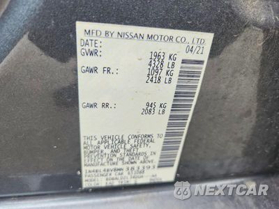 Zdjęcie 12 z 12 samochodu: 2021 NISSAN ALTIMA S VIN:1N4BL4BV8MN383393 - miniatura