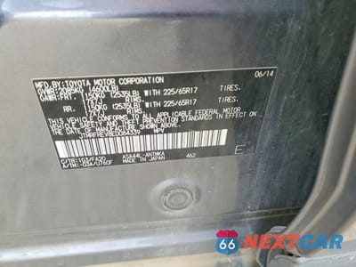 Zdjęcie 13 z 13 samochodu: 2014 TOYOTA RAV4 XLE VIN:JTMRFREV8ED084339 - miniatura
