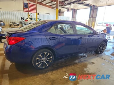 Trzecie zdjęcie samochodu z tyłu: 2019 TOYOTA COROLLA SE VIN:2T1BURHE3KC206021 - miniatura
