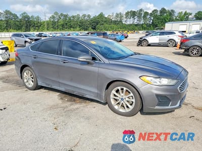 Czwarte zdjęcie samochodu z boku: 2019 FORD FUSION SEL VIN:3FA6P0MUXKR181796 - miniatura