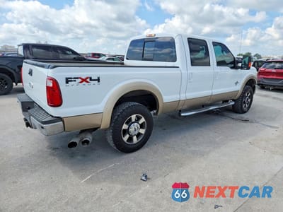 Trzecie zdjęcie samochodu z tyłu: 2011 FORD F250 SUPER DUTY VIN:1FT7W2BT4BEC50847 - miniatura