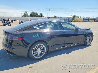 Trzecie zdjęcie samochodu z tyłu: 2014 TESLA MODEL S VIN:5YJSA1H12EFP35855 - miniatura