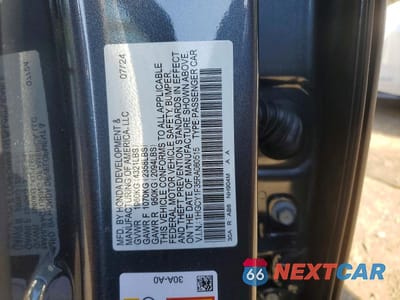 Zdjęcie 12 z 12 samochodu: 2024 HONDA ACCORD EX VIN:1HGCY1F35RA080515 - miniatura