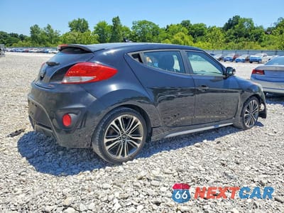Trzecie zdjęcie samochodu z tyłu: 2016 HYUNDAI VELOSTER TURBO VIN:KMHTC6AE6GU280877 - miniatura