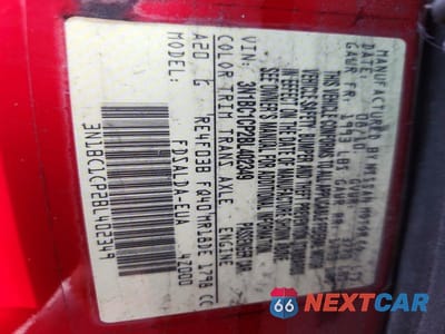 Zdjęcie 13 z 13 samochodu: 2011 NISSAN VERSA 1.8 S VIN:3N1BC1CP2BL402349 - miniatura