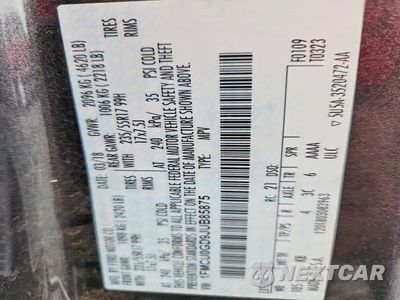 Zdjęcie 14 z 14 samochodu: 2018 FORD ESCAPE SE VIN:1FMCU0GD9JUB85875 - miniatura