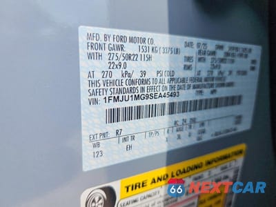 Zdjęcie 13 z 13 samochodu: 2025 FORD EXPEDITION PLATINUM VIN:1FMJU1MG9SEA45493 - miniatura