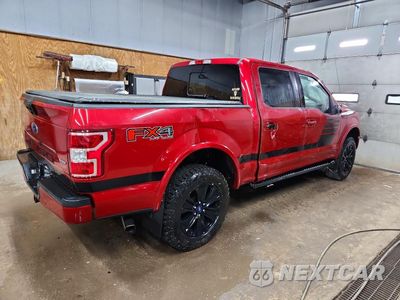 Trzecie zdjęcie samochodu z tyłu: 2020 FORD F150 SUPERCREW VIN:1FTEW1E40LFC19211 - miniatura