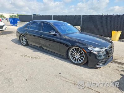 Czwarte zdjęcie samochodu z boku: 2023 MERCEDES-BENZ S 500 4MATIC VIN:W1K6G6DB2PA175834 - miniatura