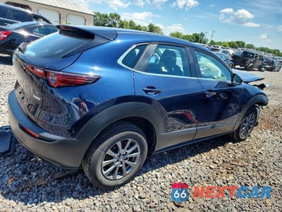 Trzecie zdjęcie samochodu z tyłu: 2025 MAZDA CX-30 SELECT VIN:3MVDMBBM7SM774746 - miniatura