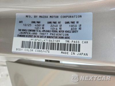 Zdjęcie 12 z 12 samochodu: 2026 MAZDA 3 PREFERRED VIN:JM1BPACLXT1863189 - miniatura