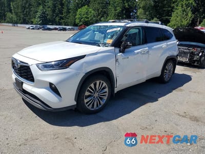 2021 TOYOTA HIGHLANDER HYBRID PLATINUM 5TDEBRCH4MS018137 - główne zdjęcie licytacji z USA - miniatura