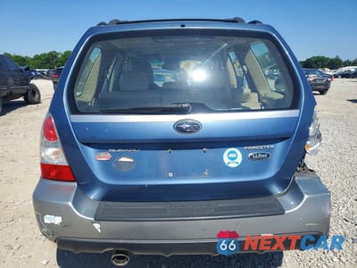Zdjęcie 6 z 12 samochodu: 2008 SUBARU FORESTER 2.5X LL BEAN VIN:JF1SG67648H732071 - miniatura