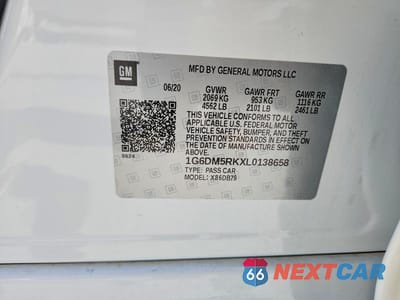 Zdjęcie 13 z 13 samochodu: 2020 CADILLAC CT5 LUXURY VIN:1G6DM5RKXL0138658 - miniatura