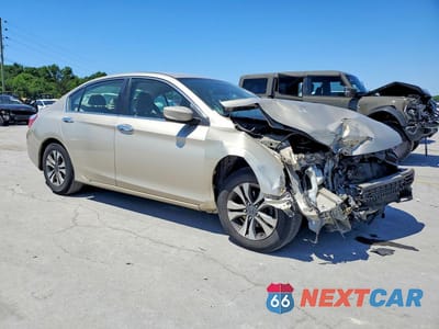 Czwarte zdjęcie samochodu z boku: 2013 HONDA ACCORD LX VIN:1HGCR2F31DA145968 - miniatura