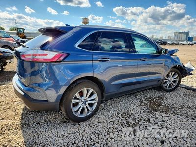 Trzecie zdjęcie samochodu z tyłu: 2019 FORD EDGE TITANIUM VIN:2FMPK4K93KBB22652 - miniatura
