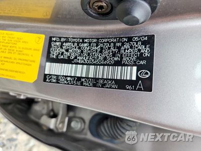 Zdjęcie 12 z 12 samochodu: 2004 LEXUS ES 330 VIN:JTHBA30G345044909 - miniatura