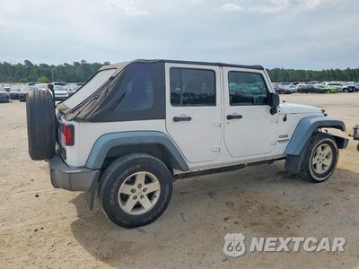 Trzecie zdjęcie samochodu z tyłu: 2013 JEEP WRANGLER UNLIMITED SPORT VIN:1C4BJWDG3DL522433 - miniatura
