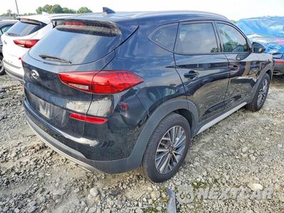 Trzecie zdjęcie samochodu z tyłu: 2019 HYUNDAI TUCSON SEL VIN:KM8J33AL4KU878978 - miniatura