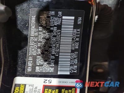 Zdjęcie 12 z 12 samochodu: 2018 TOYOTA CAMRY HYBRID SE VIN:4T1B21HK2JU002479 - miniatura