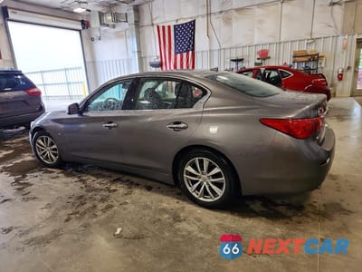 Drugie zdjęcie samochodu z przodu: 2014 INFINITI Q50 BASE VIN:JN1BV7AR5EM682778 - miniatura