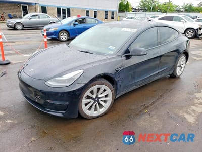 2022 TESLA MODEL 3 5YJ3E1EB0NF144154 - główne zdjęcie licytacji z USA - miniatura