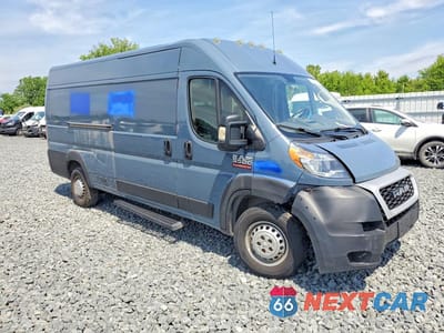 Czwarte zdjęcie samochodu z boku: 2020 RAM PROMASTER 3500 DELIVERY VAN VIN:3C6URVJG9LE140521 - miniatura