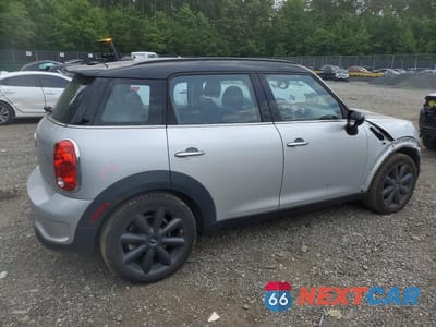 Trzecie zdjęcie samochodu z tyłu: 2012 MINI COOPER S COUNTRYMAN VIN:WMWZC3C53CWL84166 - miniatura