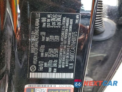 Zdjęcie 14 z 14 samochodu: 2022 HYUNDAI TUCSON SEL VIN:5NMJCCAE7NH097275 - miniatura