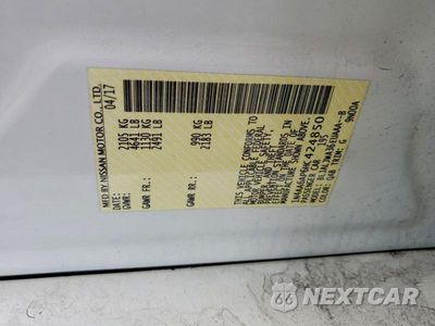 Zdjęcie 12 z 12 samochodu: 2017 NISSAN MAXIMA 3.5 SV VIN:1N4AA6AP6HC424850 - miniatura