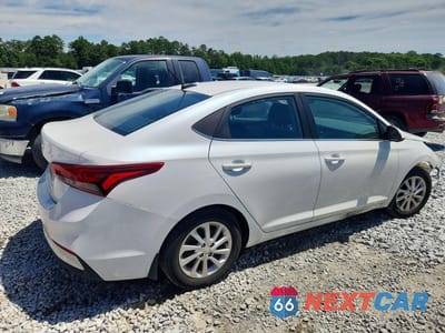 Trzecie zdjęcie samochodu z tyłu: 2022 HYUNDAI ACCENT SEL VIN:3KPC24A68NE176505 - miniatura