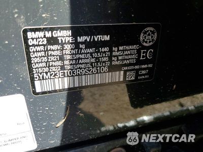 Zdjęcie 13 z 13 samochodu: 2024 BMW X6 M COMPETITION VIN:5YM23ET03R9S26106 - miniatura
