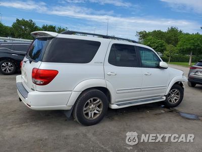 Trzecie zdjęcie samochodu z tyłu: 2006 TOYOTA SEQUOIA LIMITED VIN:5TDZT38A56S269825 - miniatura