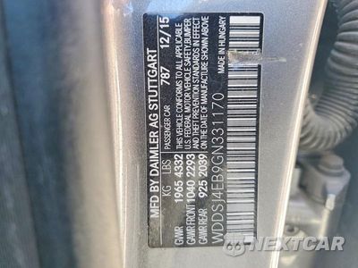 Zdjęcie 12 z 12 samochodu: 2016 MERCEDES-BENZ CLA 250 VIN:WDDSJ4EB9GN331170 - miniatura