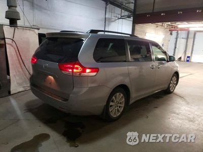 Trzecie zdjęcie samochodu z tyłu: 2014 TOYOTA SIENNA XLE 7-PASSENGER VIN:5TDDK3DC2ES084781 - miniatura
