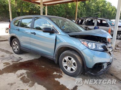 Czwarte zdjęcie samochodu z boku: 2014 HONDA CR-V LX VIN:2HKRM3H36EH558831 - miniatura